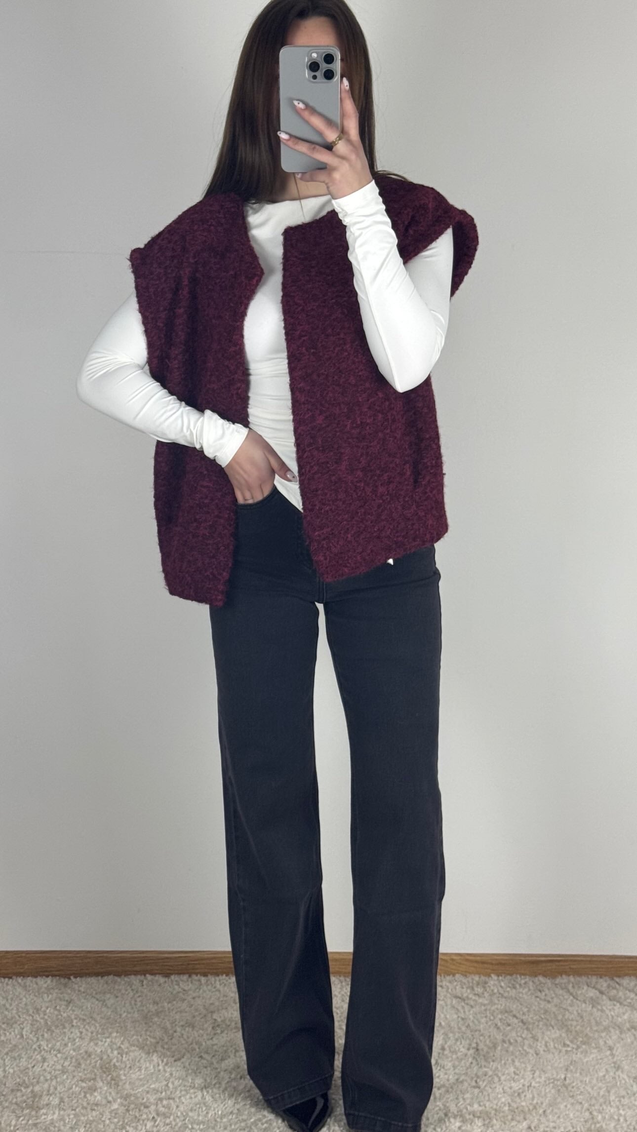 GILET LAINER BORDEAUX