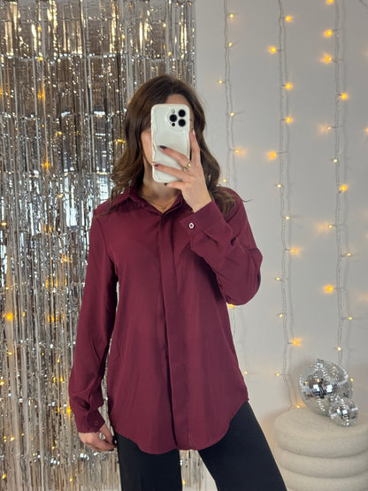 CHEMISE LOLA - BORDEAUX