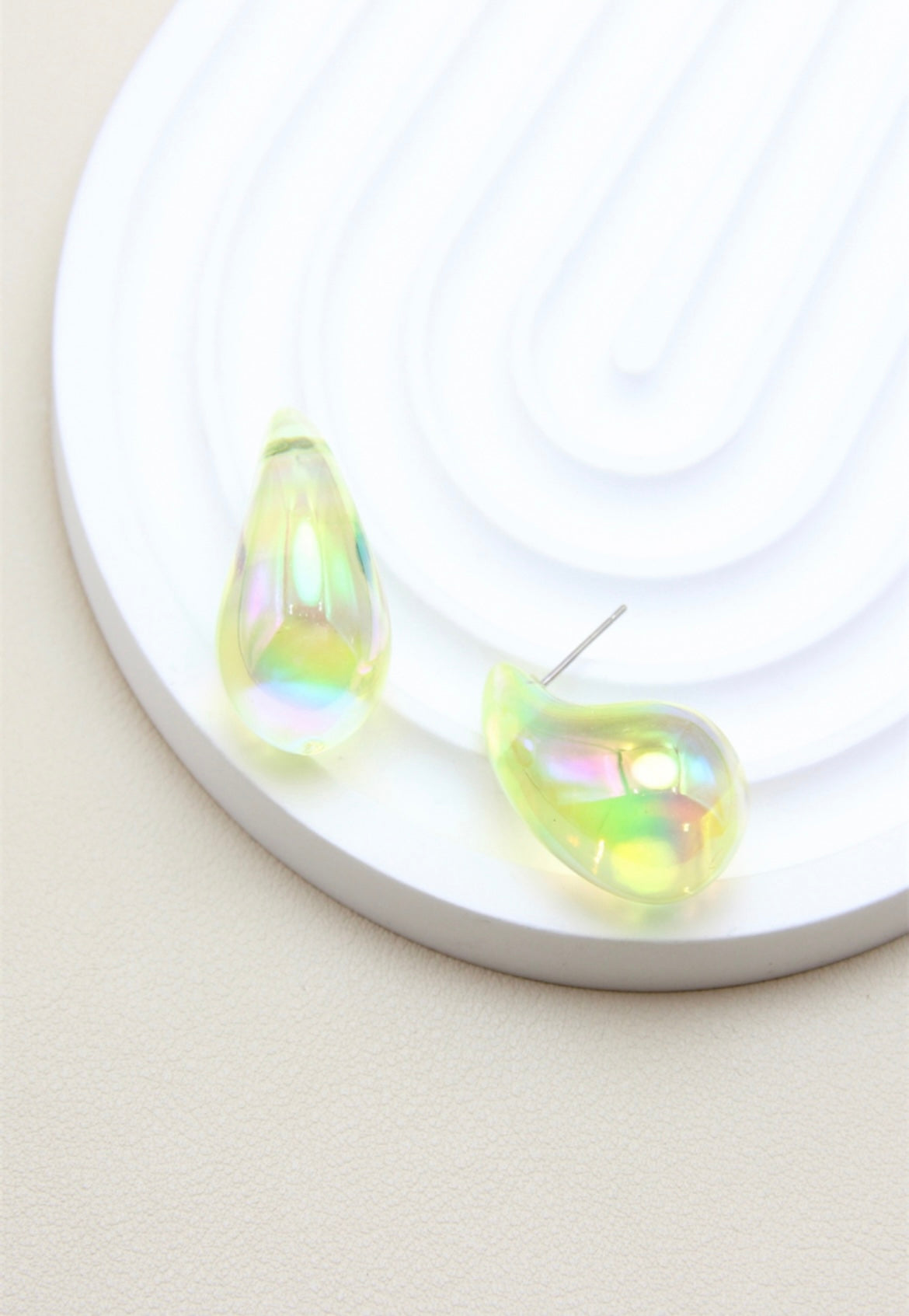 BOUCLES D'OREILLES GOUTTES D'EAU