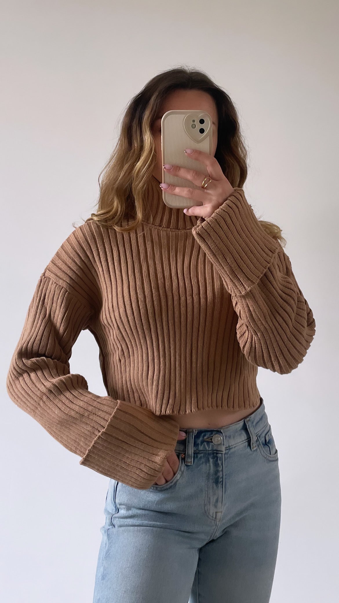 PULL OCEANE CAMEL