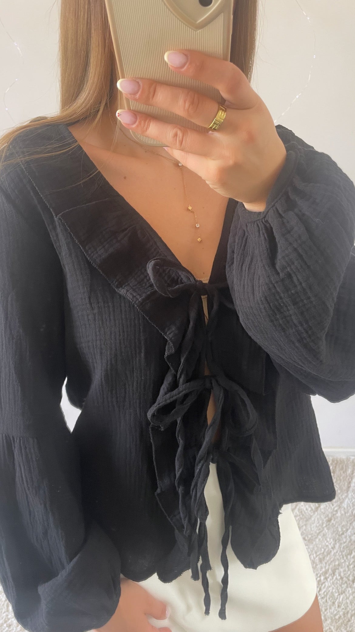 BLOUSE NOIR