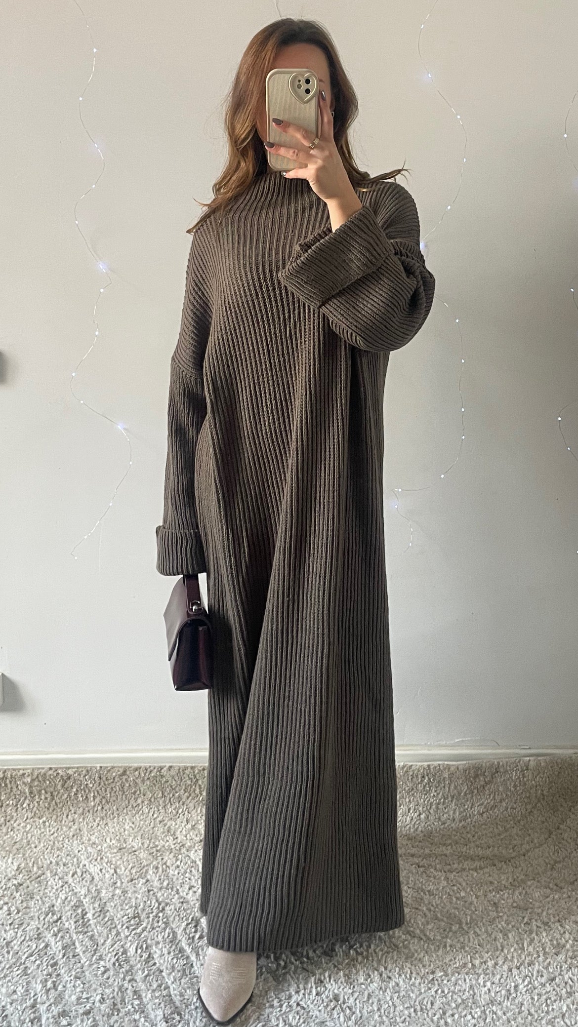 ROBE ELDA TAUPE