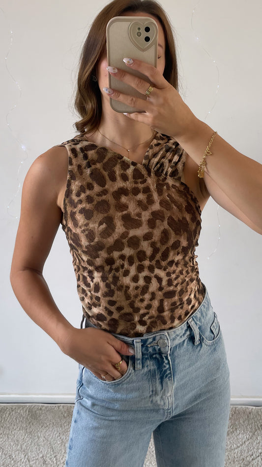 BODY LEOPARD CAMEL