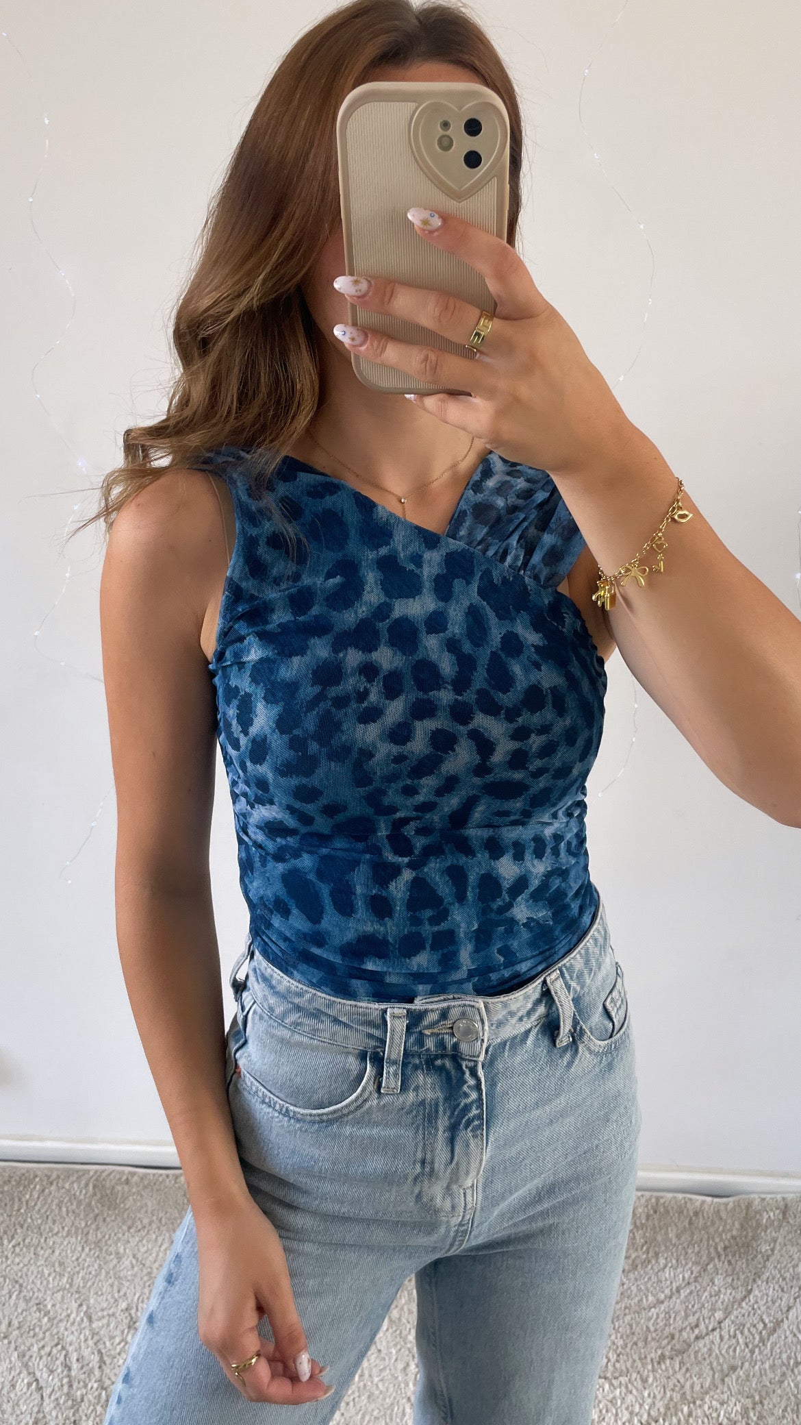 BODY LEOPARD BLEU