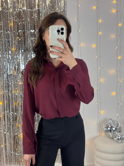 CHEMISE LOLA - BORDEAUX