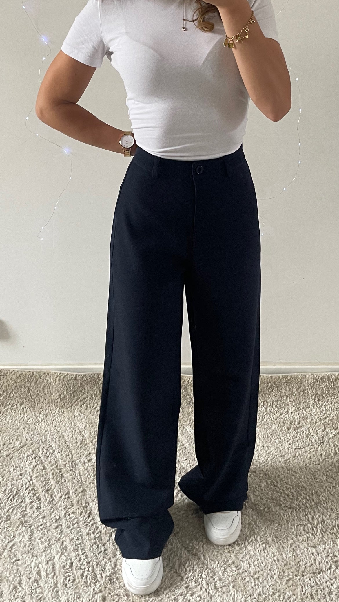 PANTALON ALEXIE BLEU MARINE