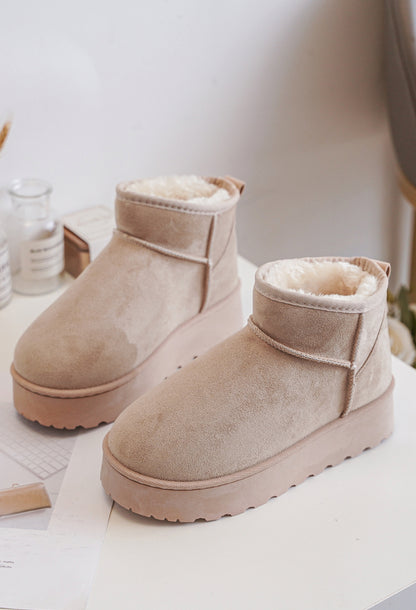 BOTTINES UGGY BEIGE