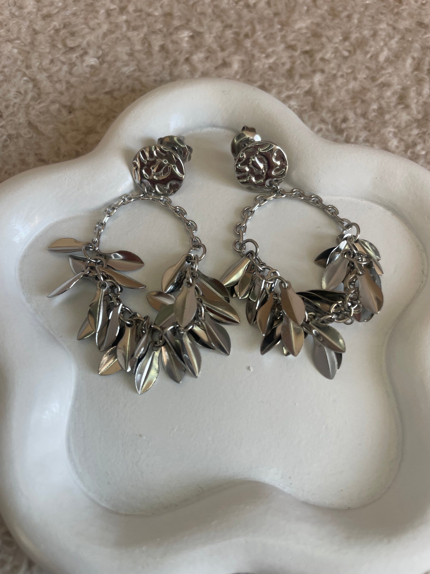 BOUCLES FEUILLES