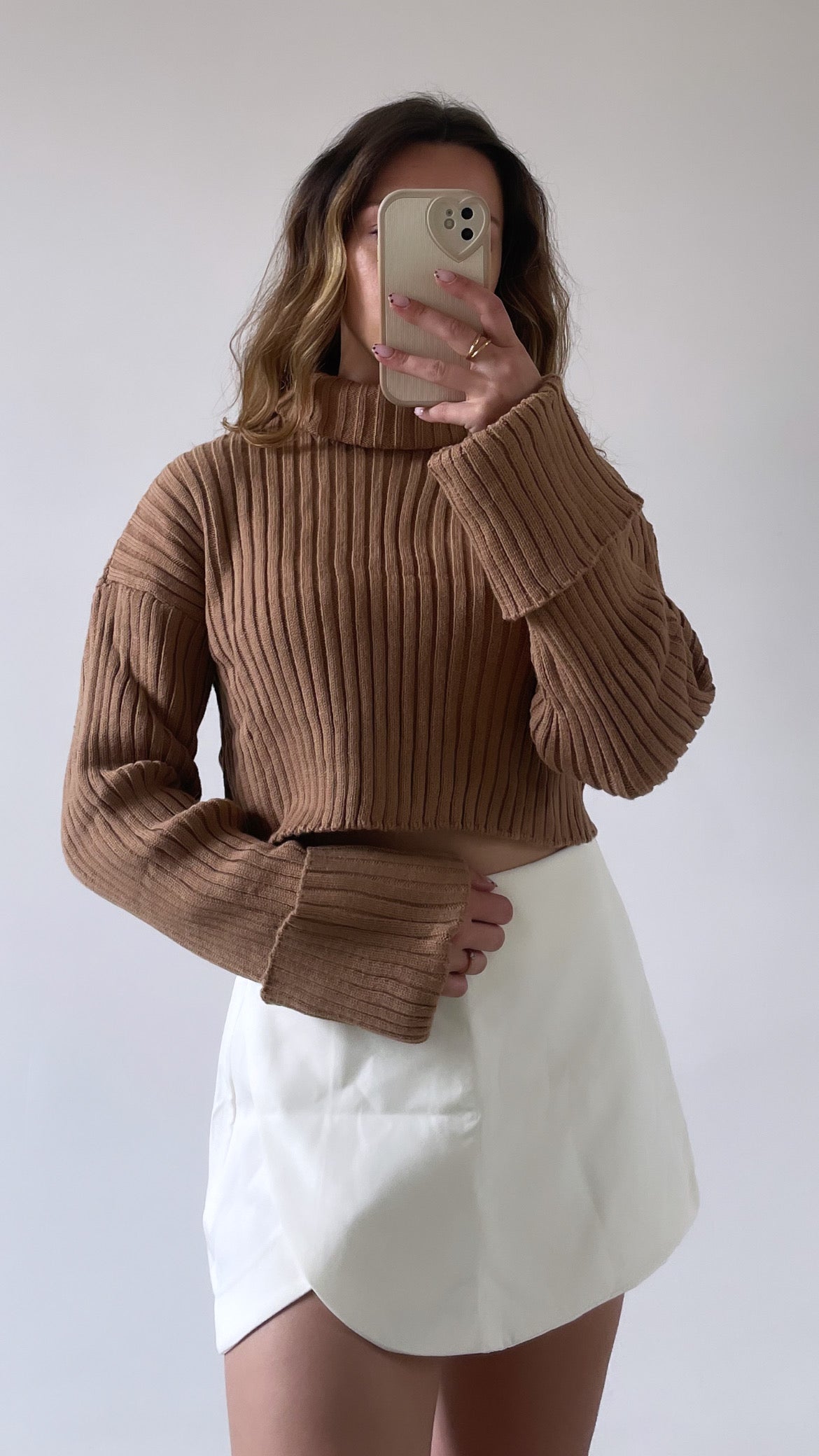 PULL OCEANE CAMEL