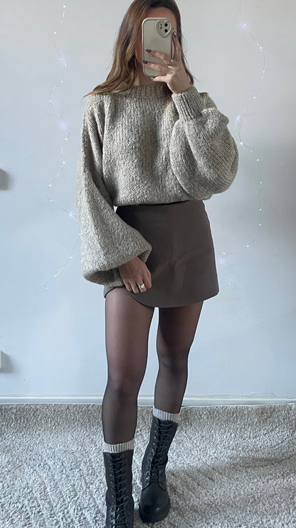 PULL CAMILLE BEIGE