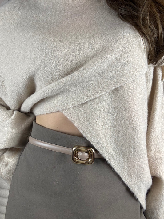 CEINTURE LILI - BEIGE