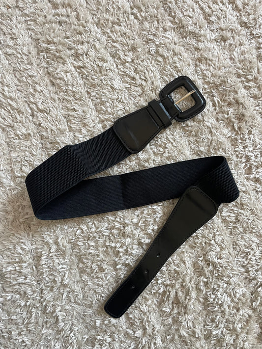 CEINTURE ELASTIQUE NOIR